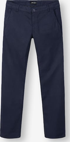 Coupe slim Pantalon chino 'Astron' Peak Time en bleu : devant