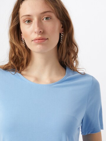 T-shirt 'KAMALA' PIECES en bleu