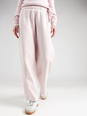 HOLLISTER Loosefit Kalhoty – pink: přední strana