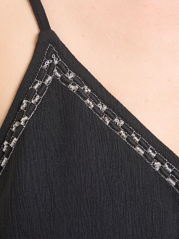 ABOUT YOU Топ 'Danielle' в черно