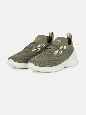 Boggi Milano Sneakers laag 'Willow' in Groen