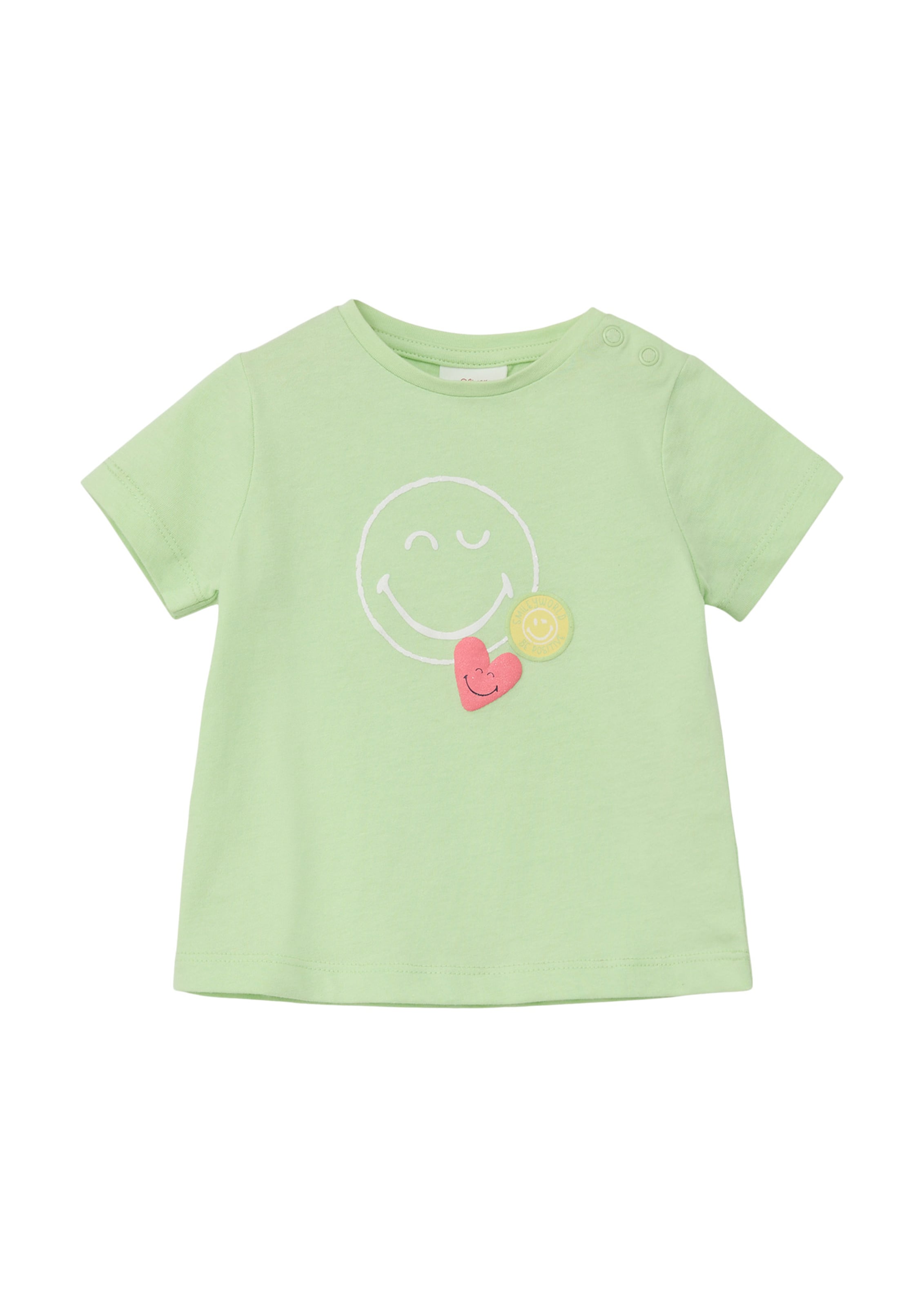 T-Shirt s.Oliver en vert : devant