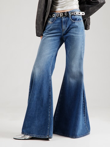 Wide leg Jeans '1970 D-BLEESS' de la DIESEL pe albastru: față