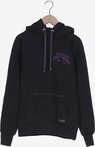 PEAK PERFORMANCE Sweatshirt & Zip-Up Hoodie in S in Black: front