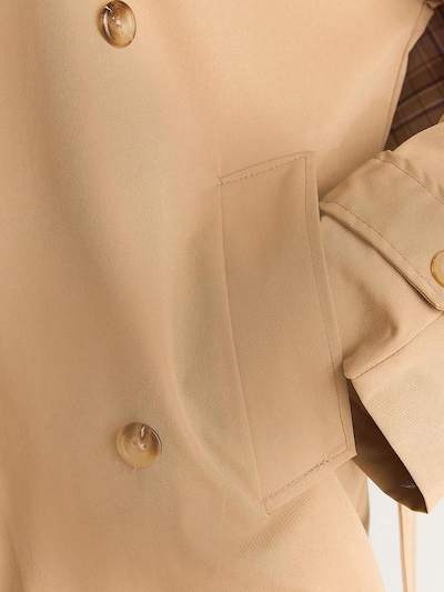 Bianco Lucci Manteau mi-saison en noisette, Vue avec produit