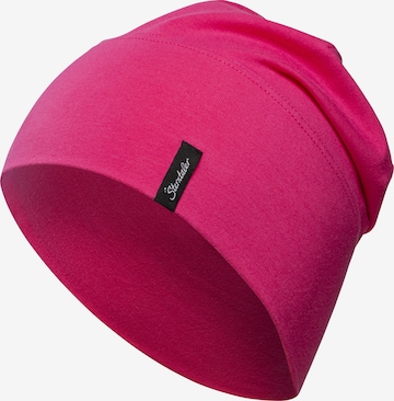 STERNTALER Beanie in Pink: front