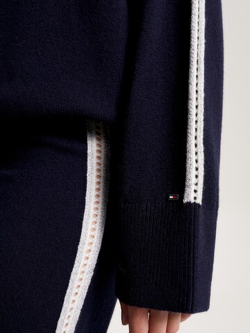 TOMMY HILFIGER Pullover in Blau