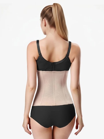 Shapetape Korsetlijfje 'Waist Trainer Korset met 4 rijen haakjes' in Beige