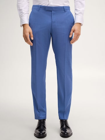 JOOP! Slim fit Trousers with creases 'Blayr' in Blue: front