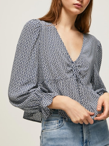 Pepe Jeans Blouse 'Aretha' in Zwart