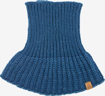 KOPYTO Schal 'BUBO' in Blau: Vorderseite