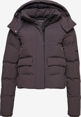 Superdry Jacke in Lila: predná strana