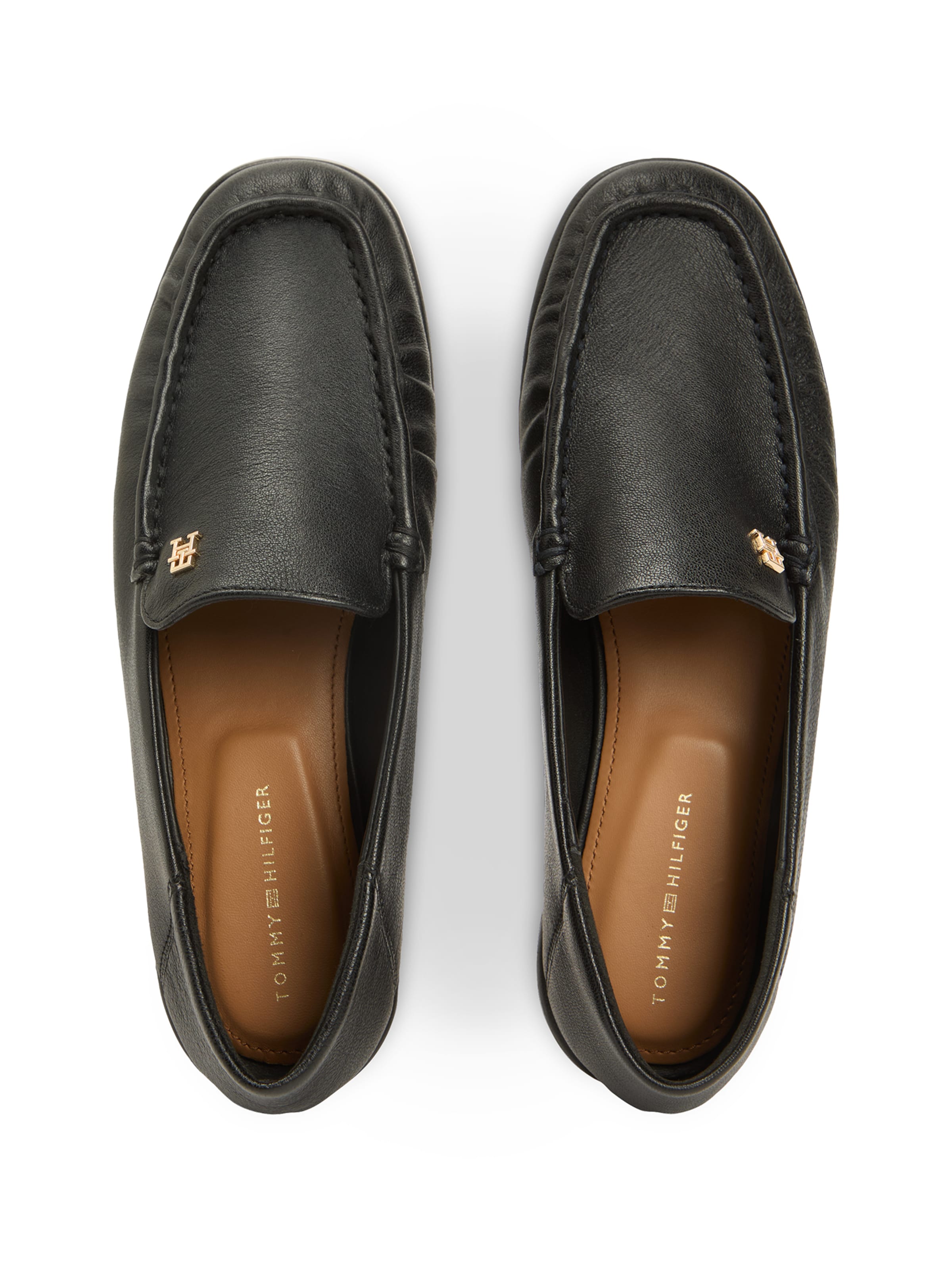 TOMMY HILFIGER Slipper in Schwarz