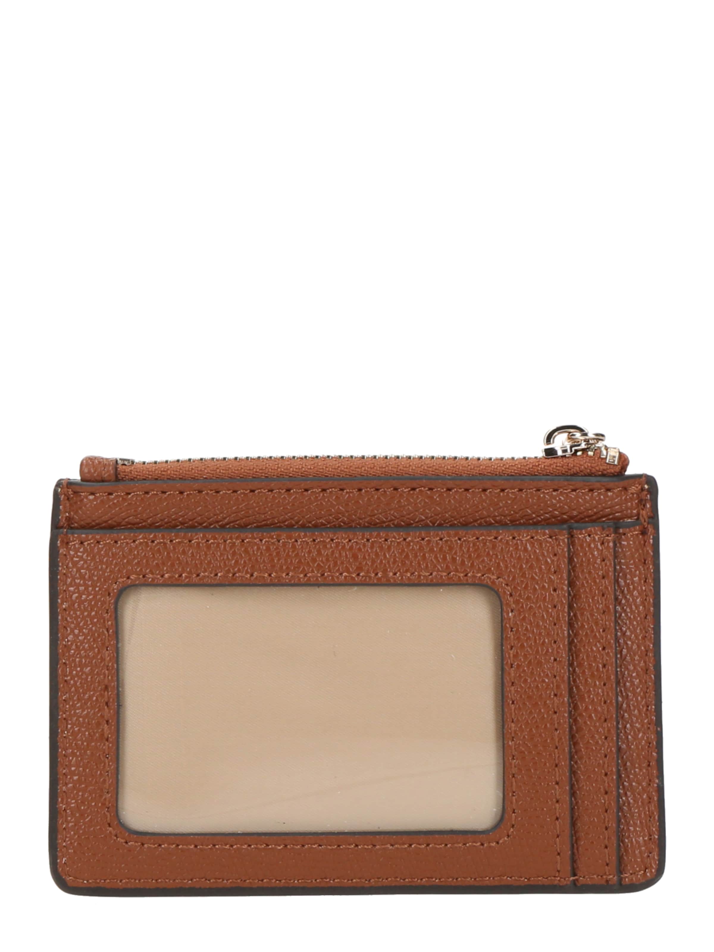 Étui 'AMORETTE SLG CREDIT CARD CASE' GUESS en marron