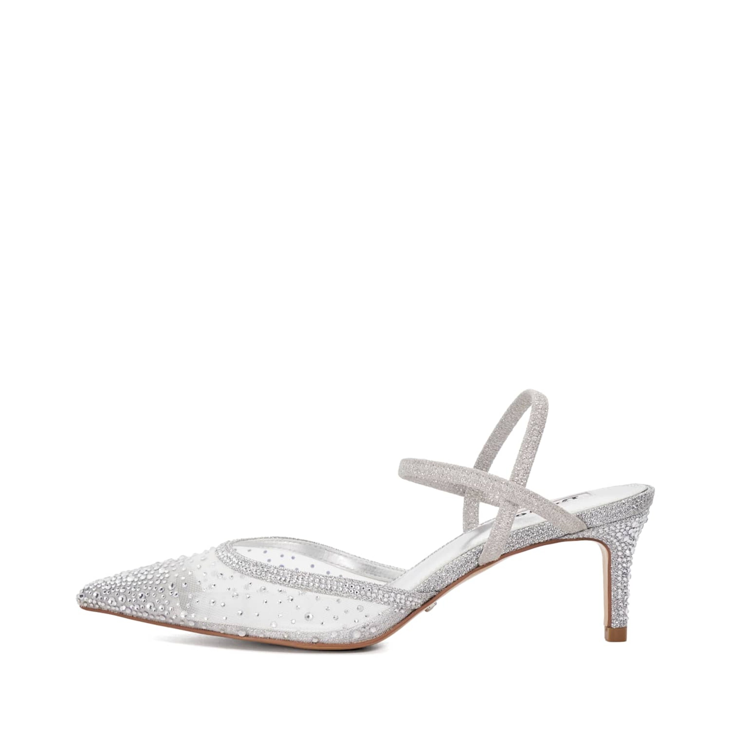 Dune LONDON Slingpumps 'Charismatic' in Silber