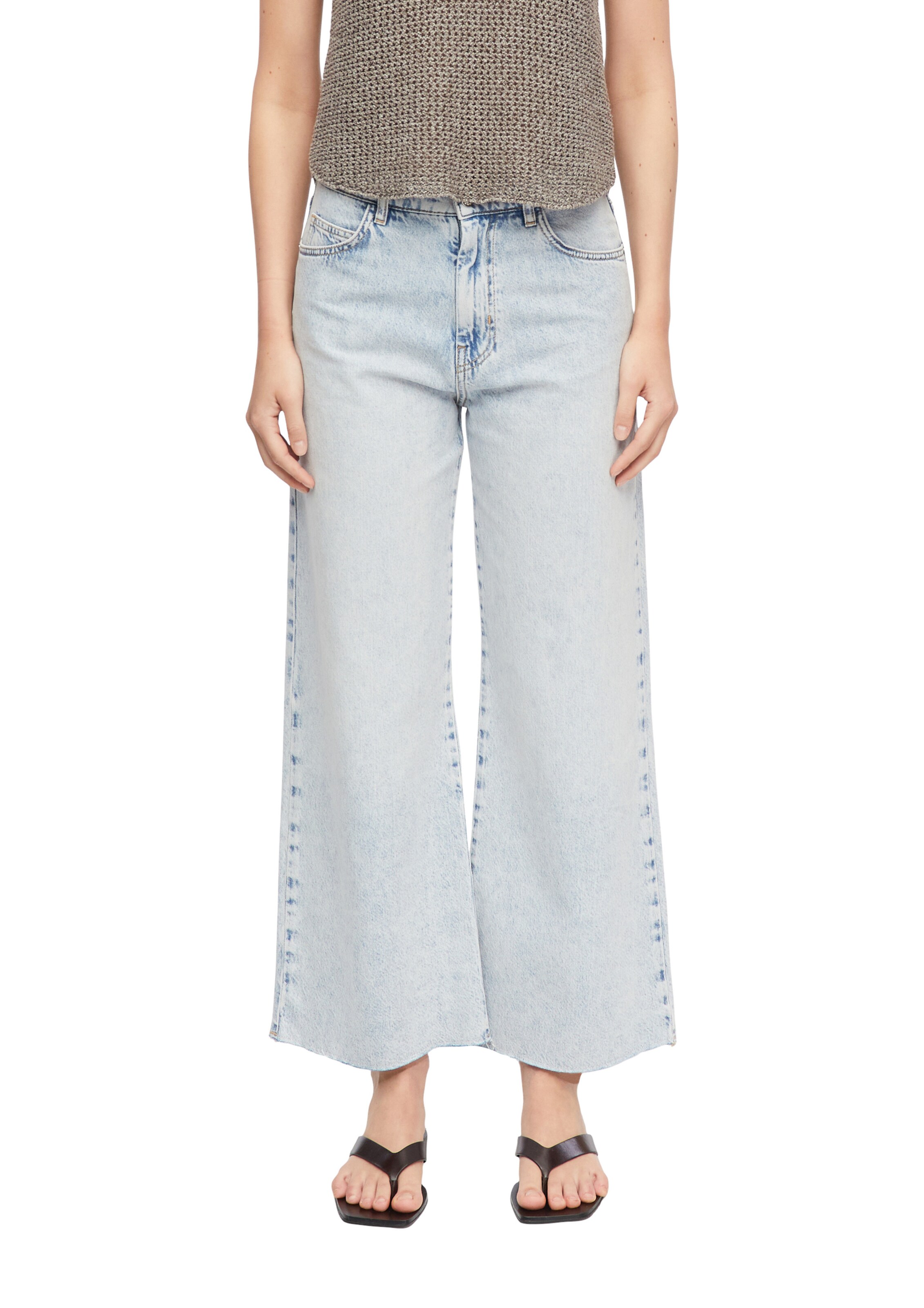 Wide Leg Jean COMMA en bleu