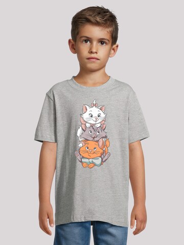 T-Shirt 'Disney Aristocats Cute Kittens' F4NT4STIC en gris : devant