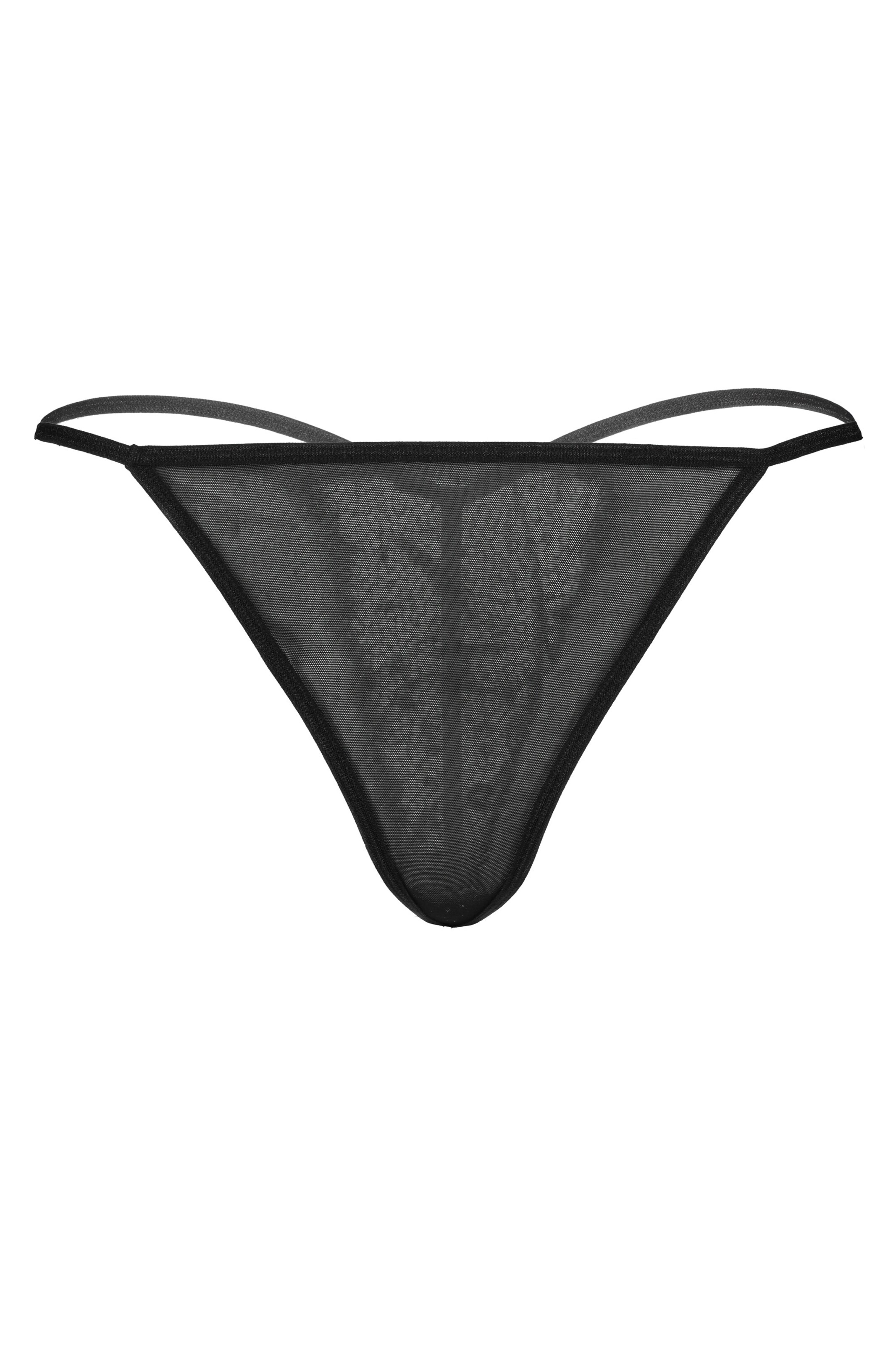 Ulla Popken Nachthemd in Zwart