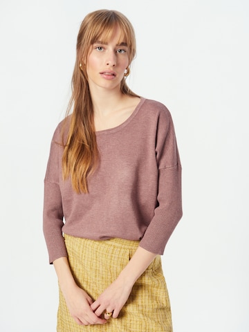 SAINT TROPEZ - Pullover 'Mila' em rosa: frente