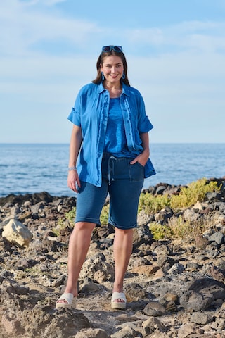 Ulla Popken Blouse in Blauw