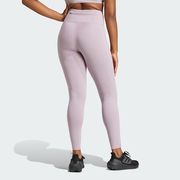 ADIDAS PERFORMANCE Skinny Workout Pants 'Ultimate' in Purple