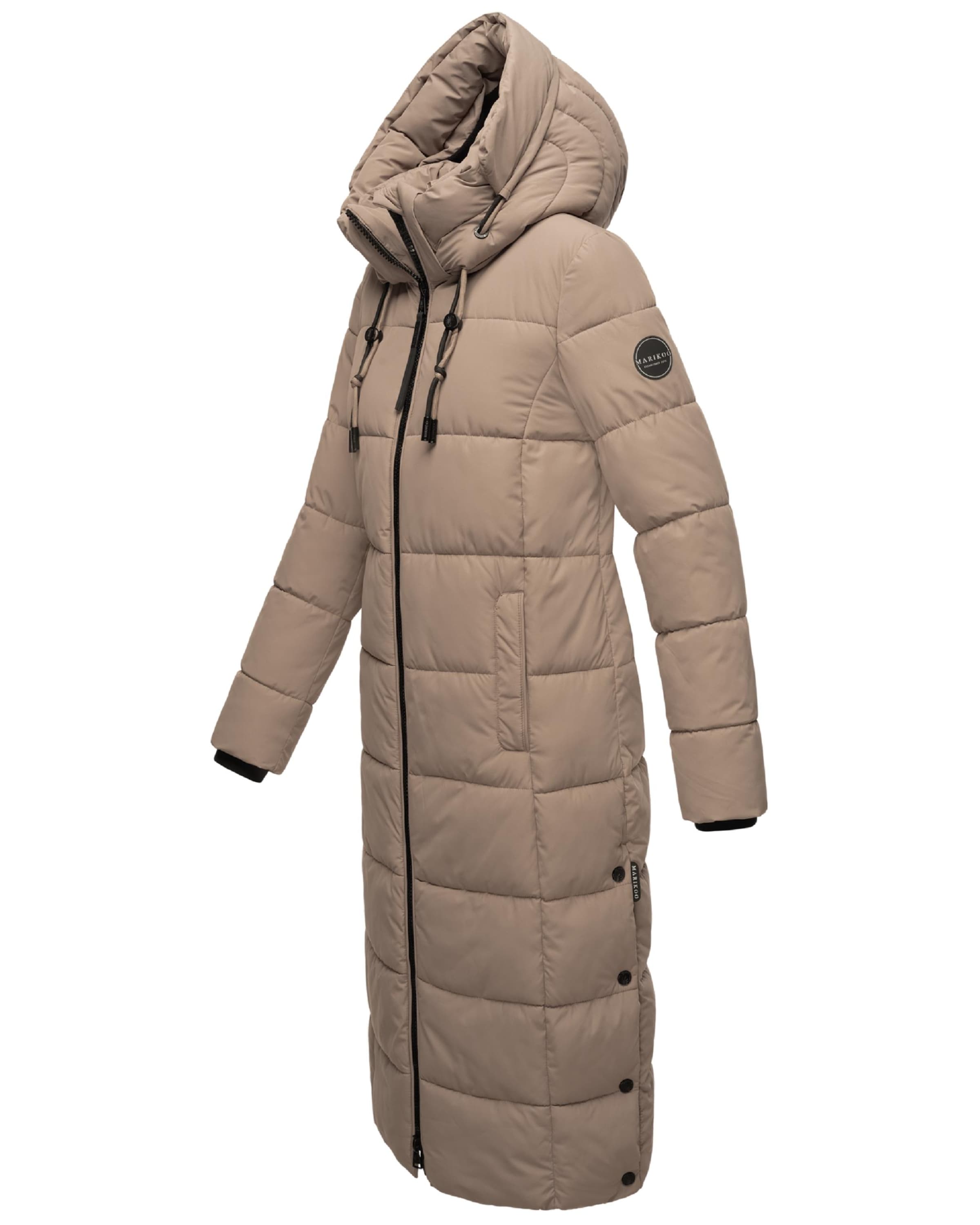 MARIKOO Vinterkappa 'Nadeshikoo XVI' i brun