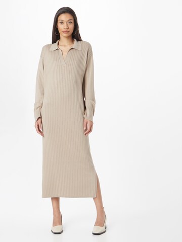 Lindex Knitted dress 'Rina' in Beige: front