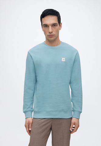 Sweat-shirt 'Seasonal Core' SCOTCH & SODA en bleu : devant