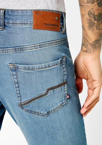 REDPOINT Slimfit Jeans in Blau