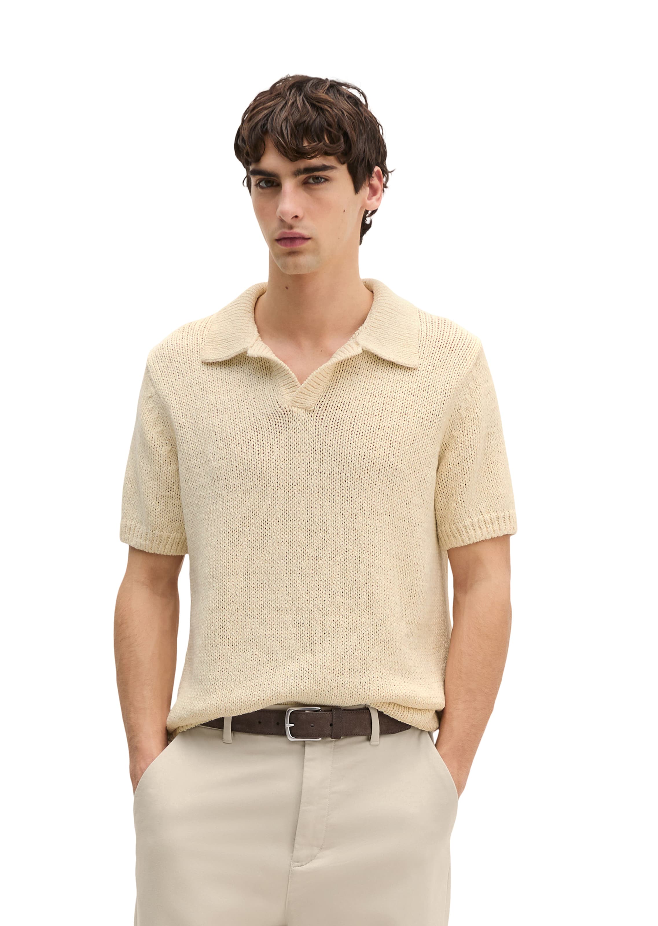 Marc O'Polo Pullover in Beige: Vorderseite