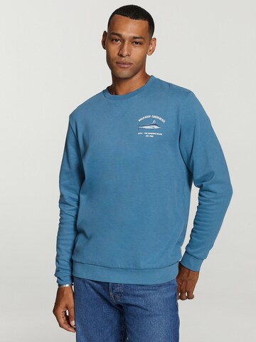 Shiwi Sweatshirt 'Marlin' i blå: framsida