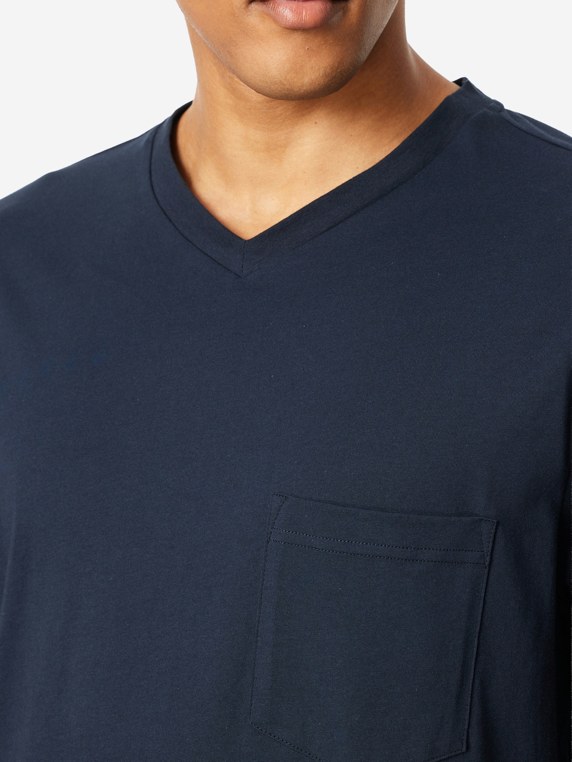 Pyjama long ' Comfort Essentials ' SCHIESSER en bleu