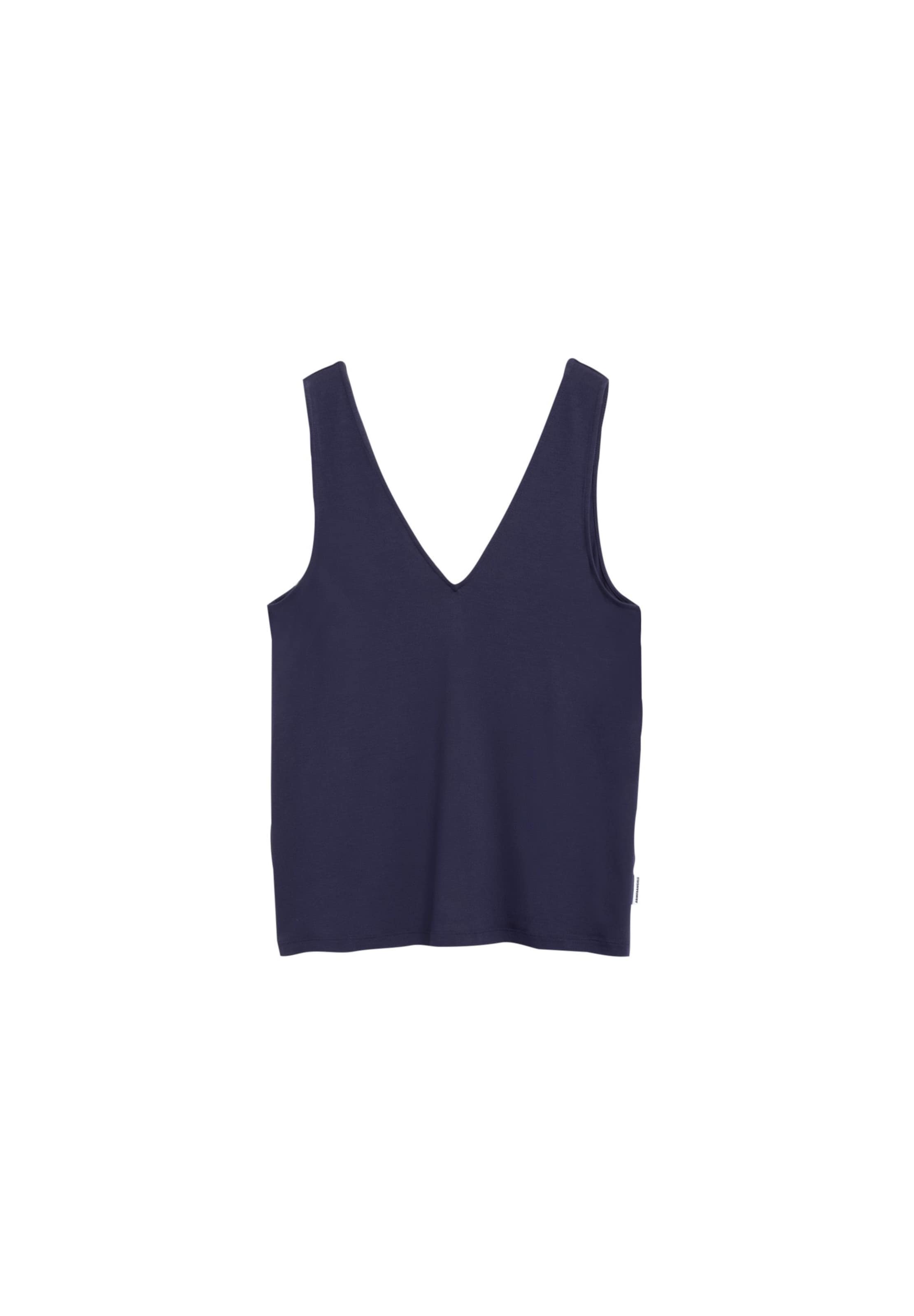 ARMEDANGELS Top in Blauw: voorkant