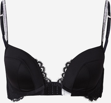 Hunkemöller - Push-up Sujetador 'Beth' en negro: frente