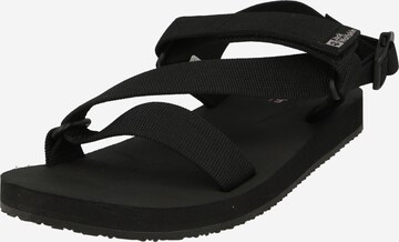 JACK WOLFSKIN Sandale in Schwarz: predná strana