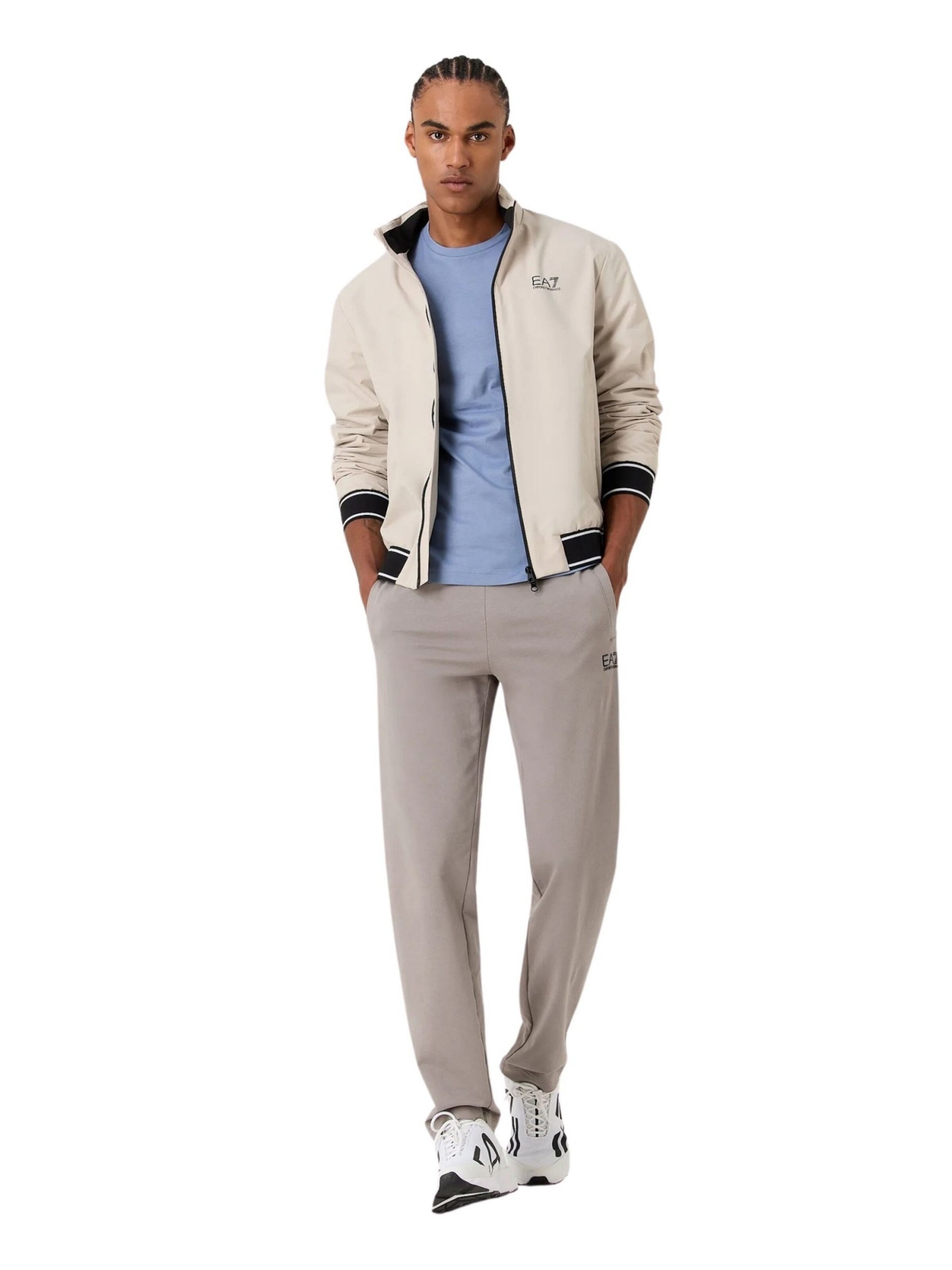 Giacca di mezza stagione di EA7 Emporio Armani in beige