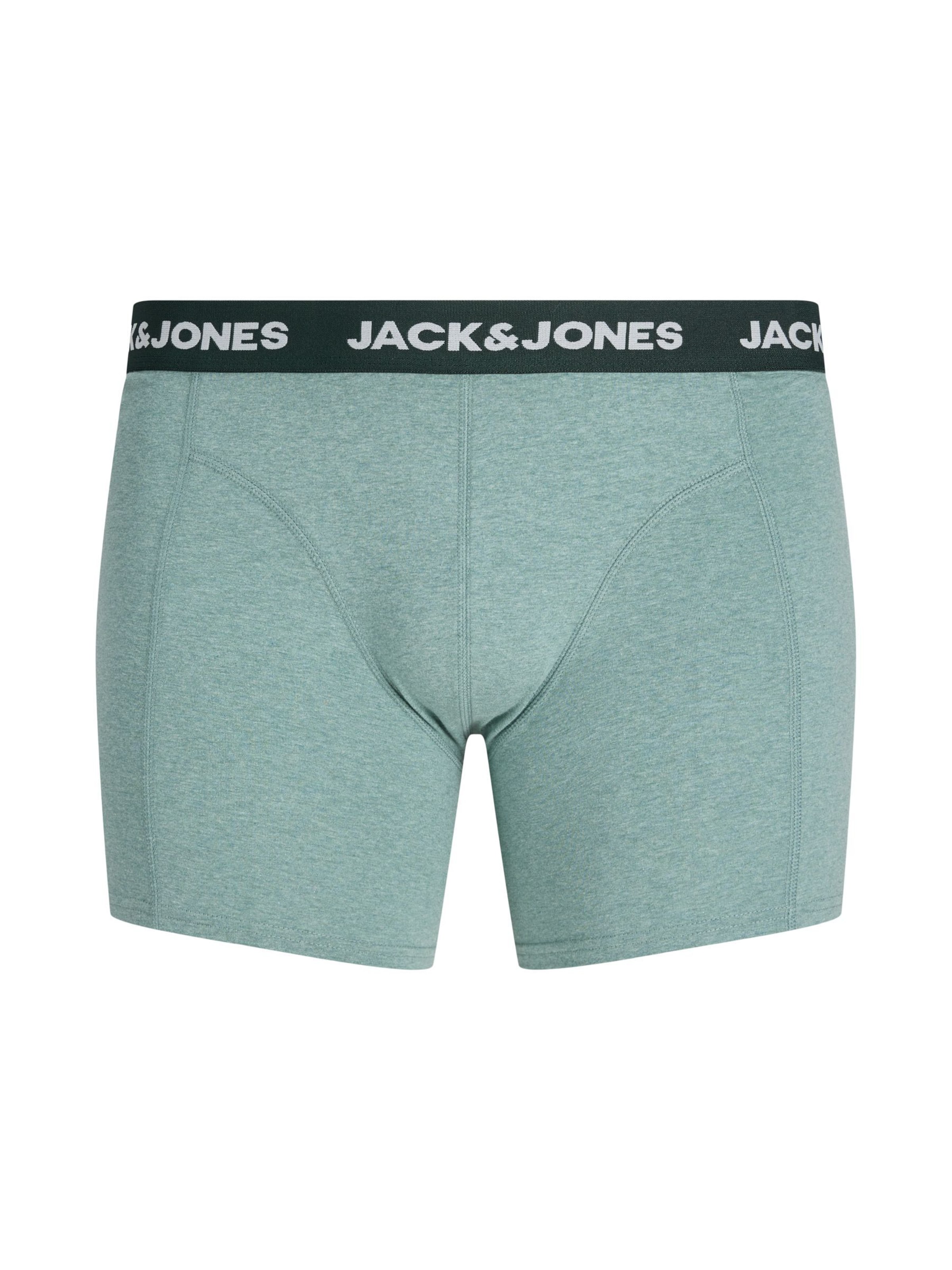 JACK & JONES - Calzoncillo boxer en verde