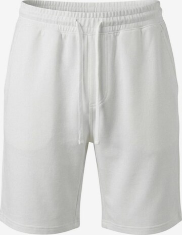Pantaloni di Gianni Lupo in bianco: frontale