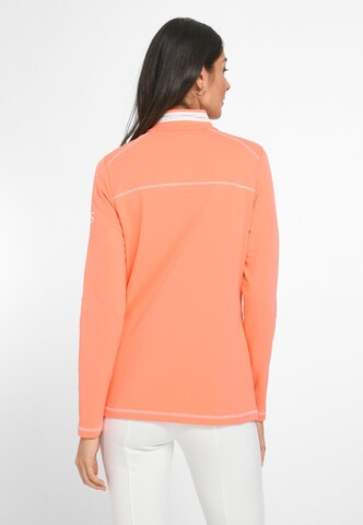 Peter Hahn Athletic Zip-Up Hoodie in Pink