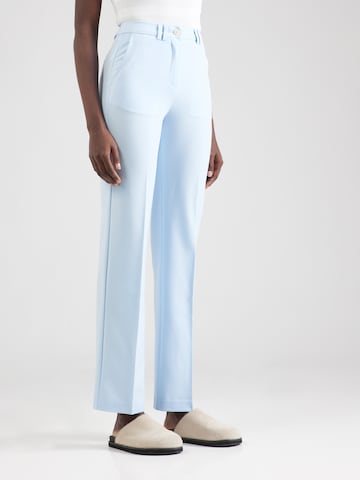 UNITED COLORS OF BENETTON Normální Kalhoty s puky – modrá: přední strana