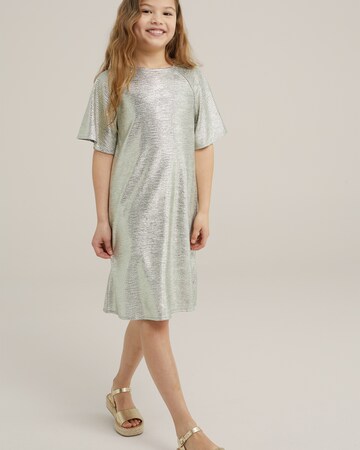 WE Fashion Kleid in Gold: Vorderseite