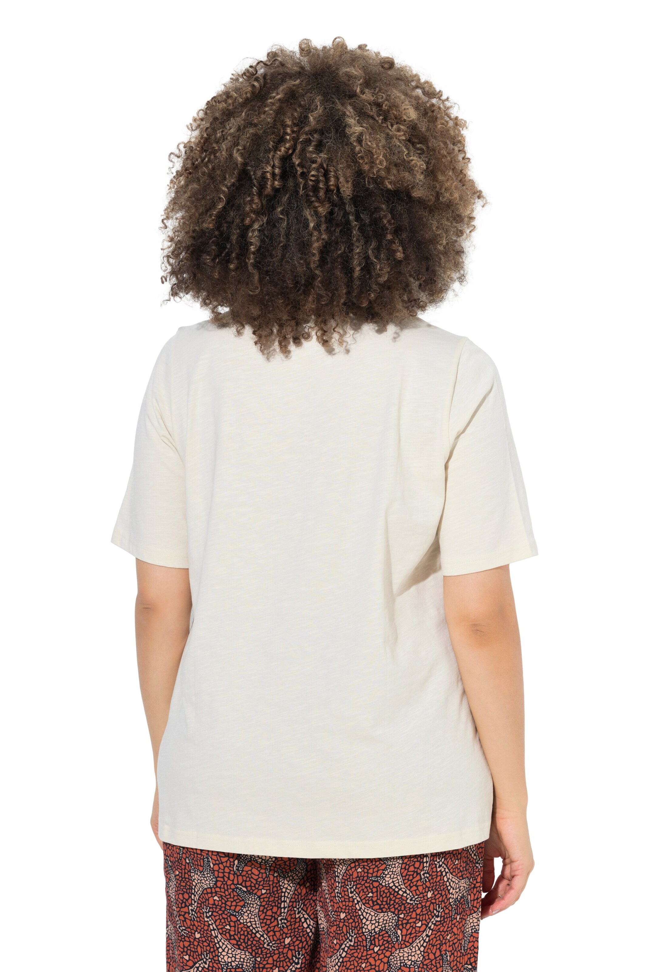 Ulla Popken T-Shirt in Weiß