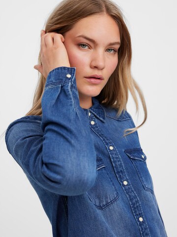 VERO MODA Bluse 'Maria' i blå