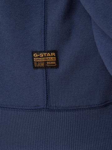 Sweat-shirt 'Premium Core' G-STAR en bleu