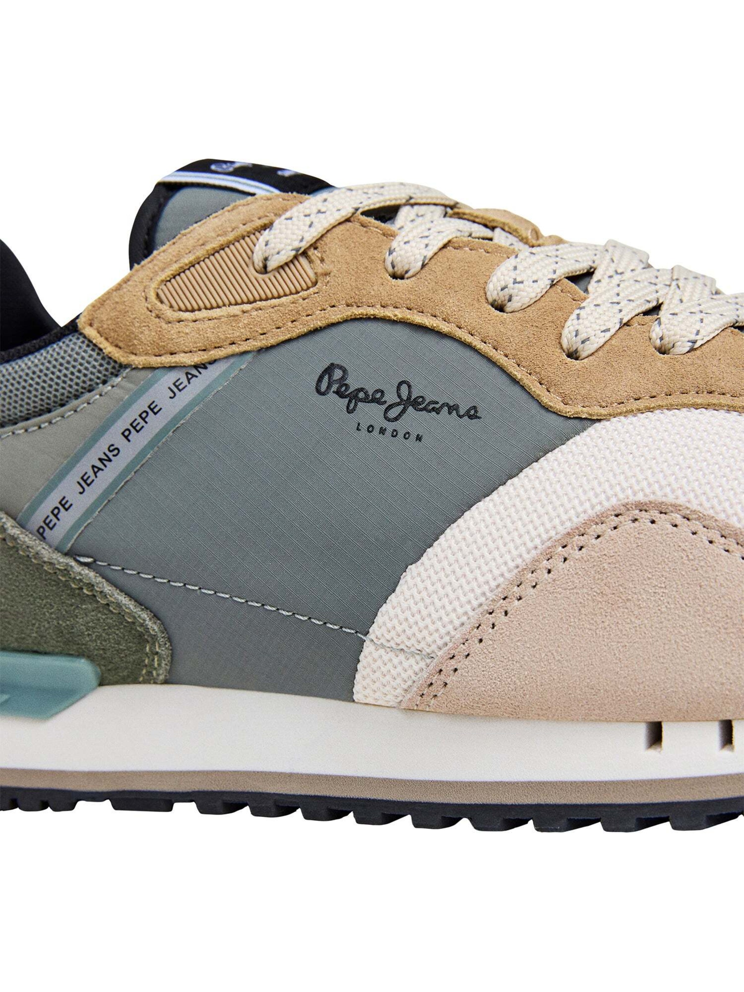 Baskets basses 'LONDON MIND' Pepe Jeans en beige