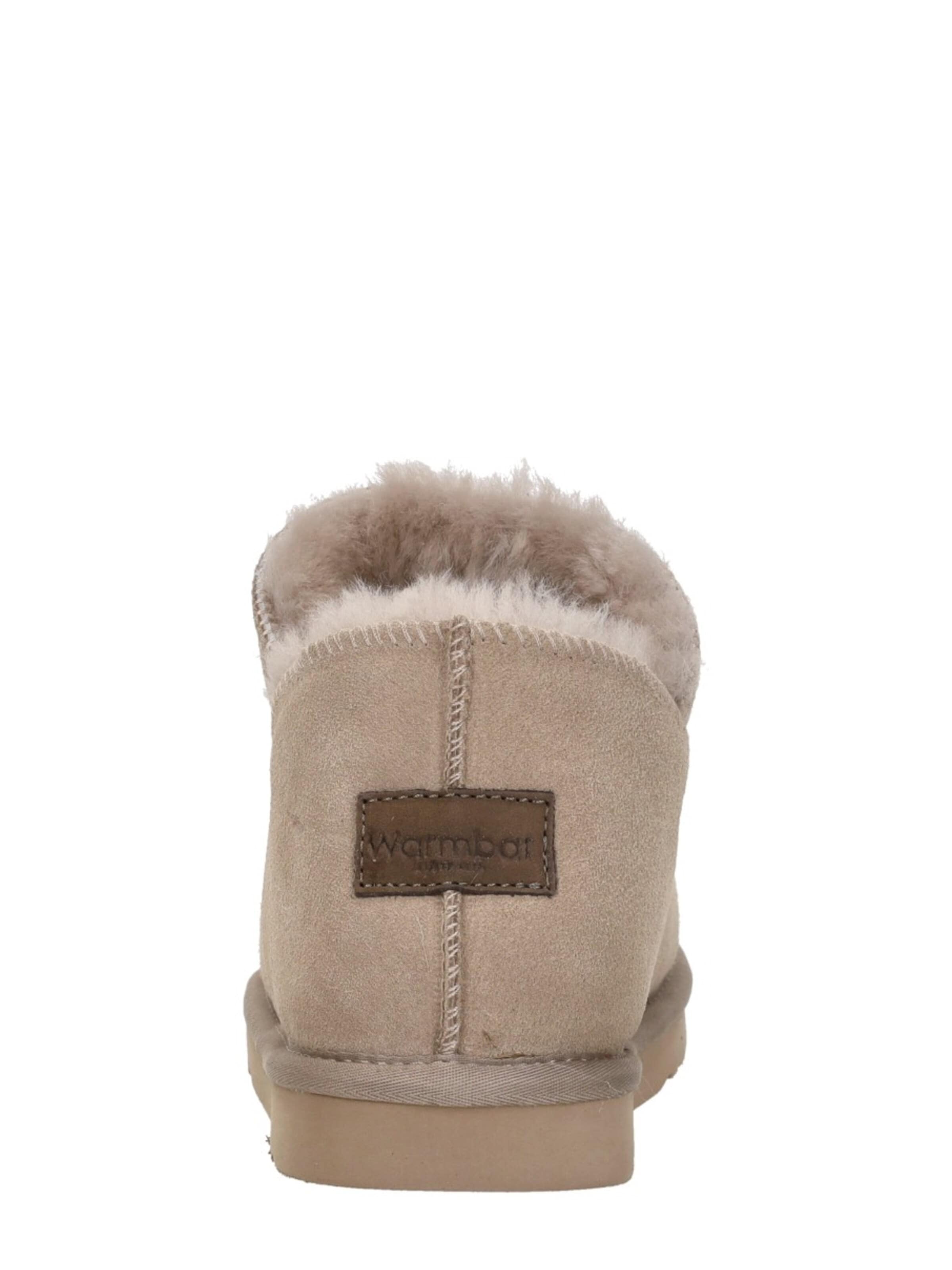 Warmbat Huisschoenen 'Willow' in Beige