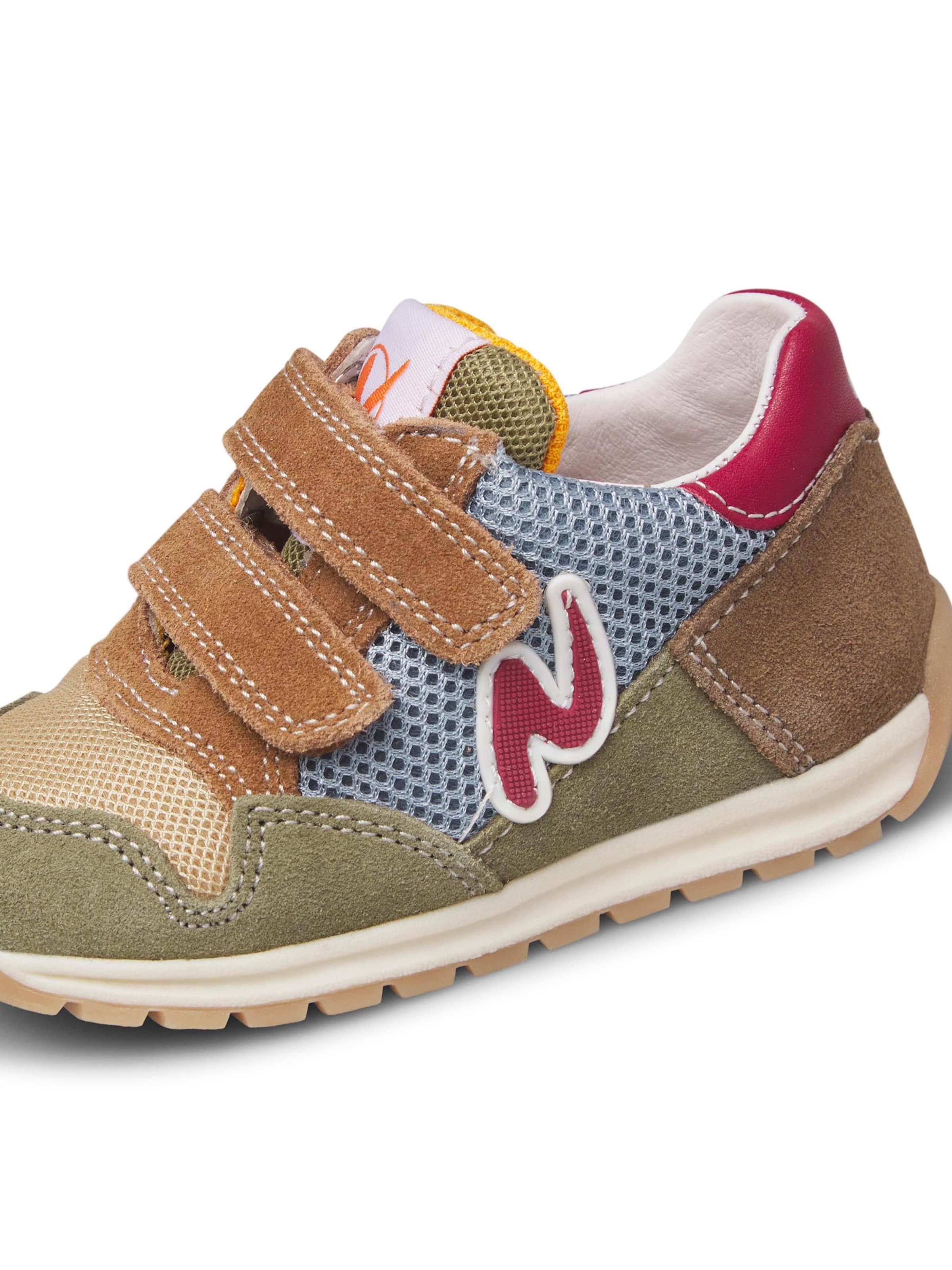 NATURINO Sneakers 'SAMMY 3 VL.' in Groen: voorkant