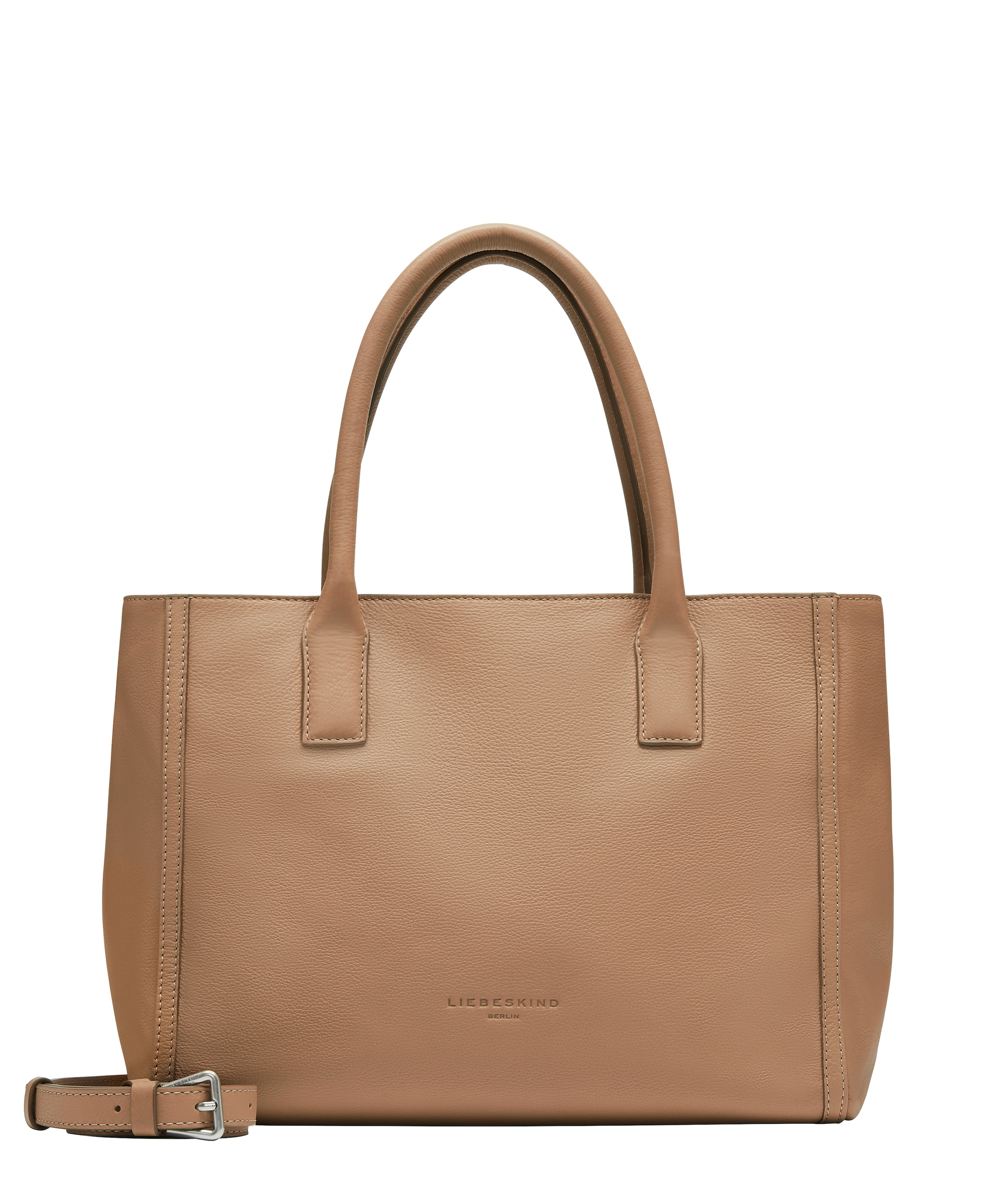 Cabas Liebeskind Berlin en beige : devant