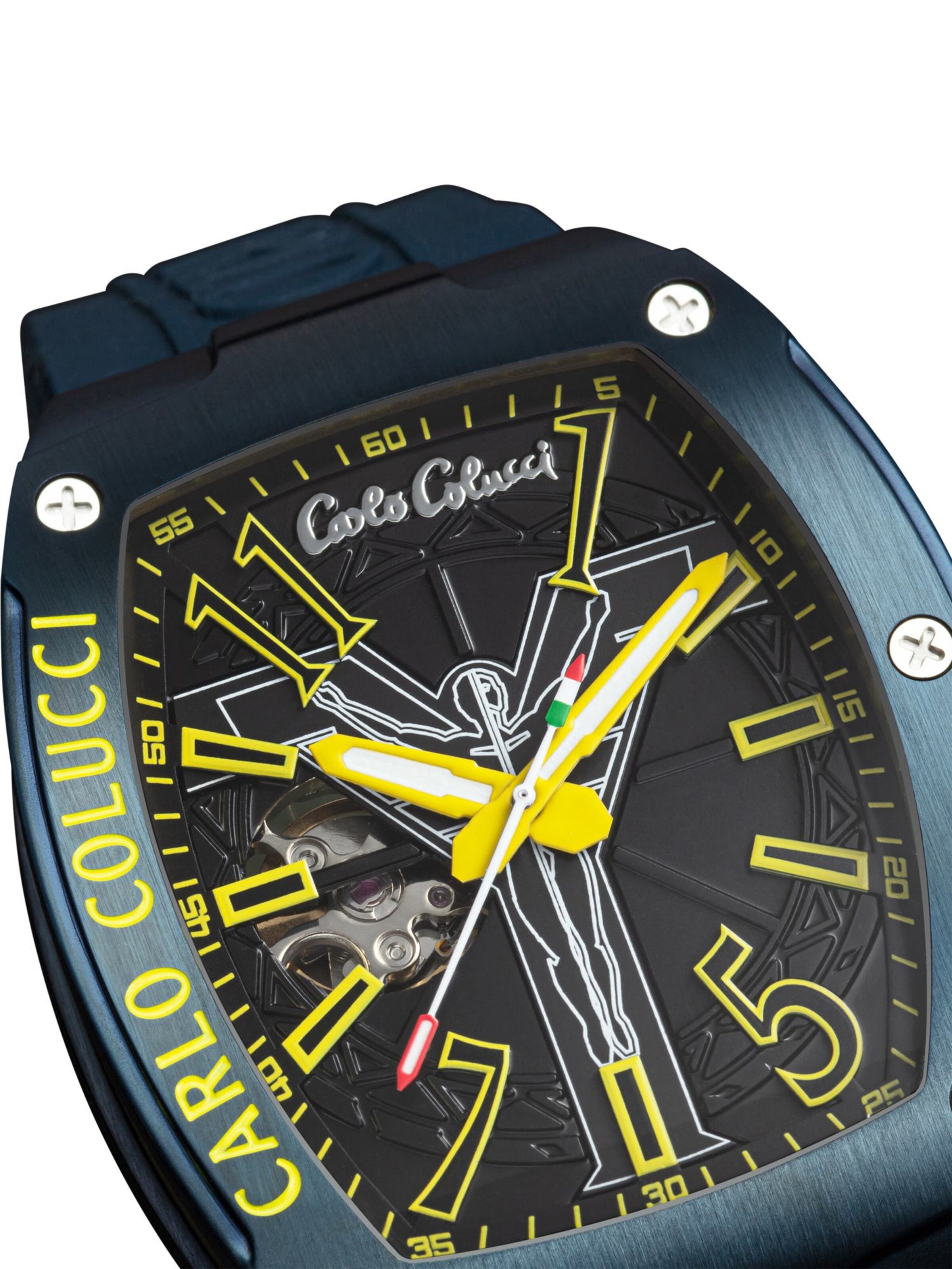 Carlo Colucci Analog watch 'Donadio' in Blue