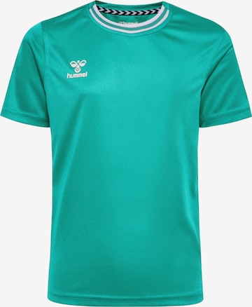 Hummel Functioneel shirt in Groen: voorkant